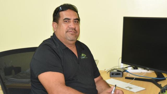 Vavia Tangatataia, National Environment Service manager of environmental compliance, is one of the three staff taking up online studies with the University of Newcastle, Australia