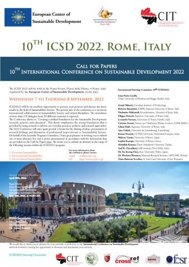 10th ICSD 2022